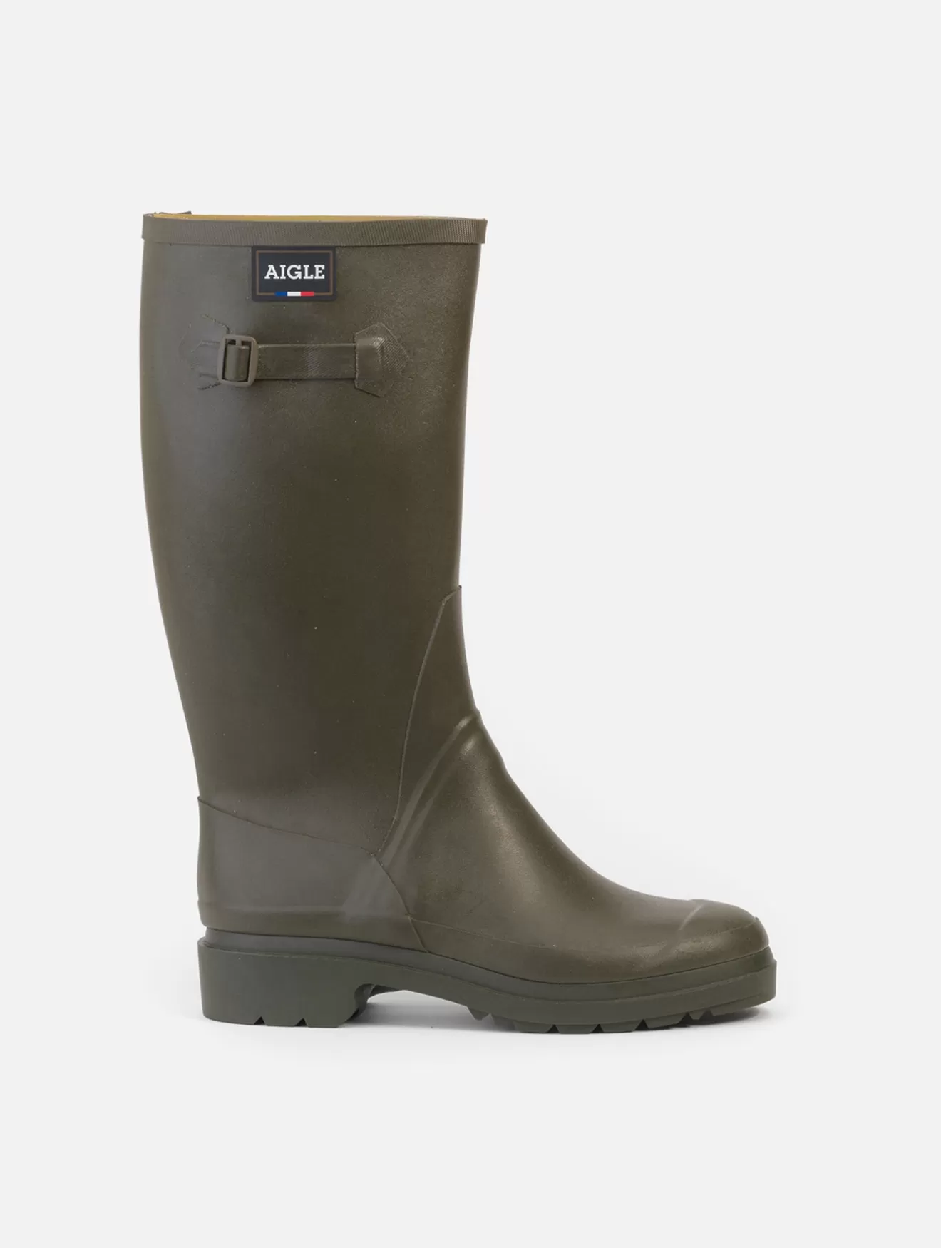 Fashion Aigle Botte De Jardin Fabriquee En France. Kaki