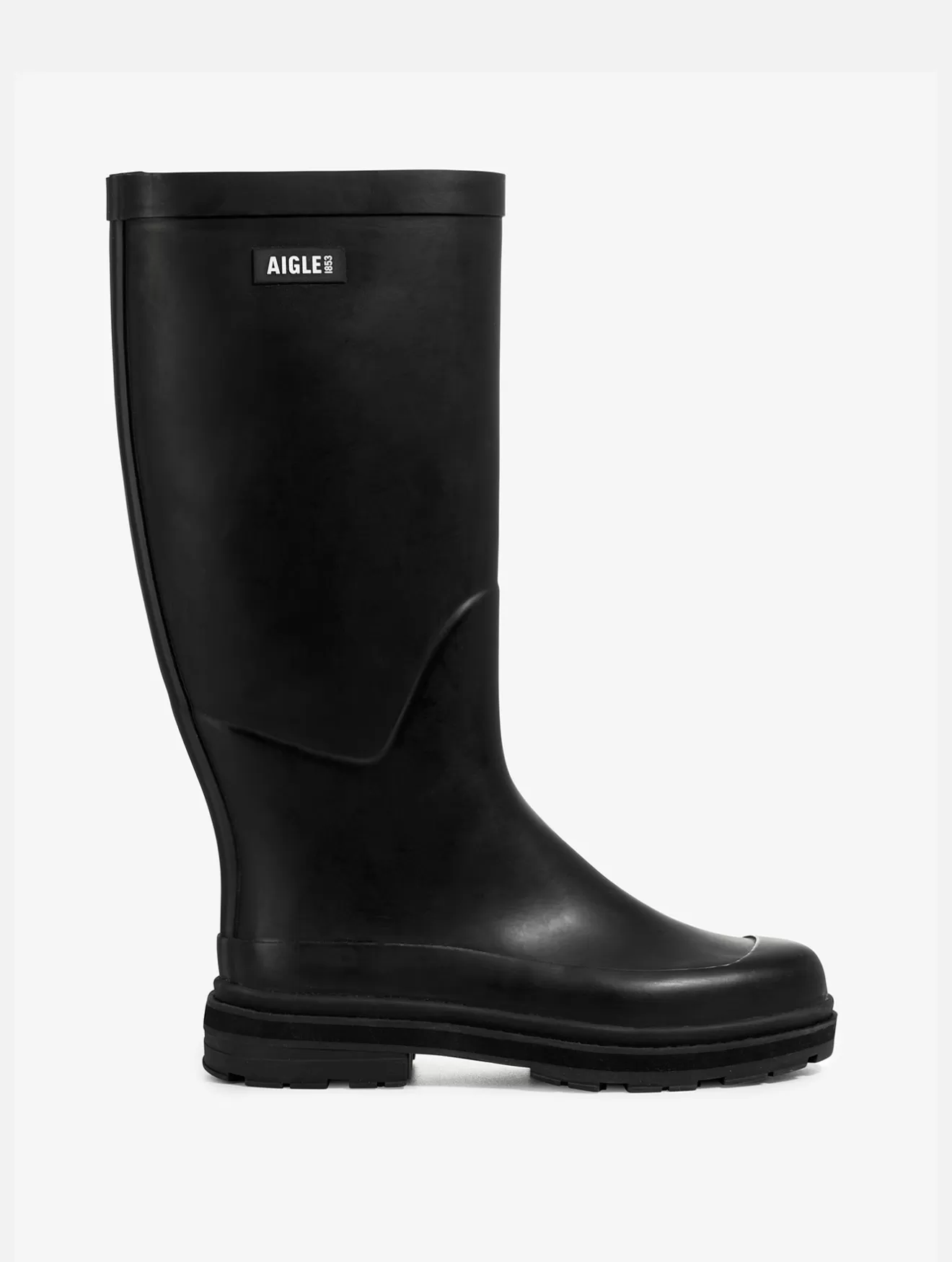 Cheap Aigle Botte De Pluie Hybride Pour Femme, Pour Un Style A Toute Epreuve. Noir