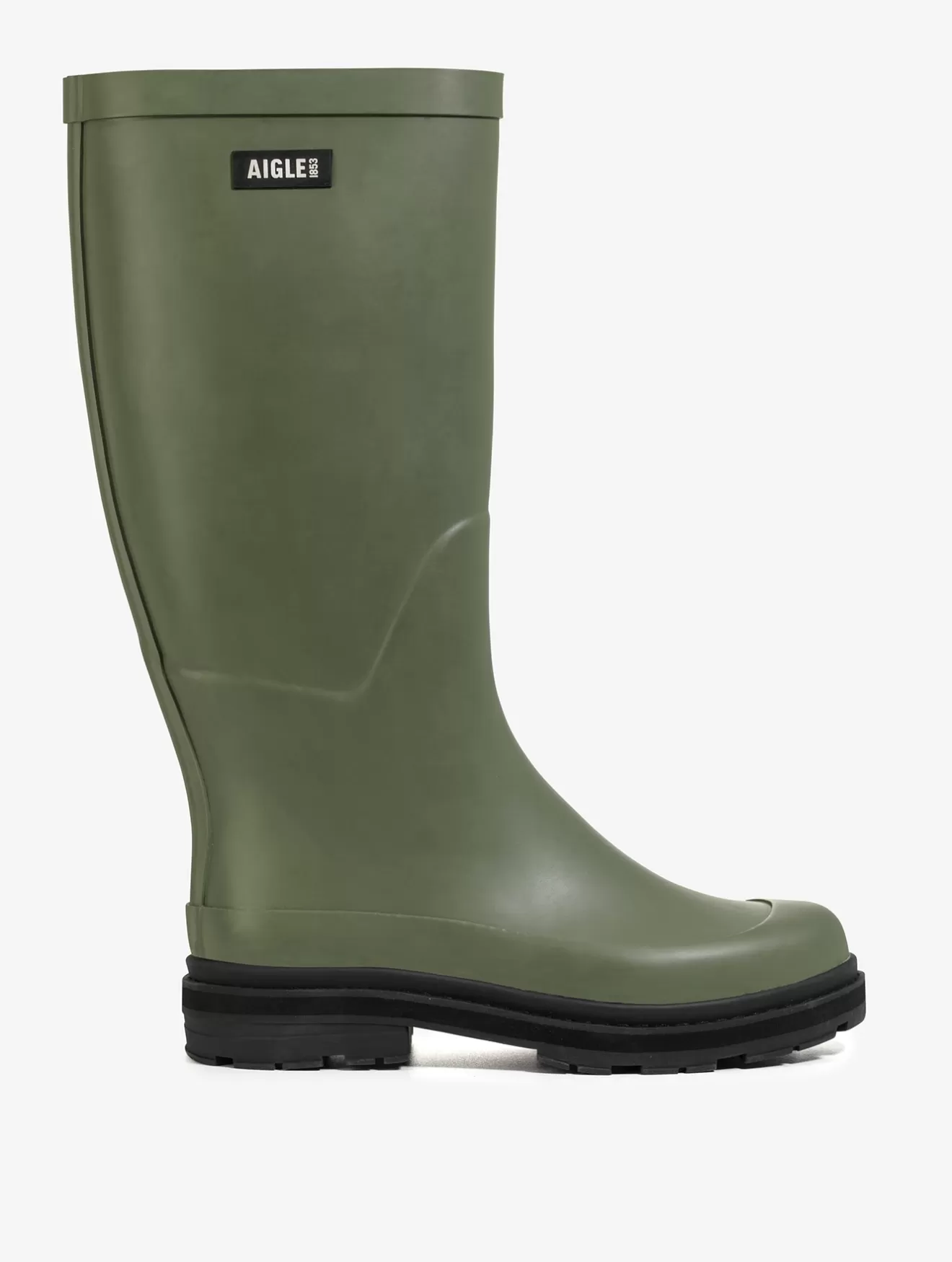 Cheap Aigle Botte De Pluie Hybride Pour Femme, Pour Un Style A Toute Epreuve. Olivine