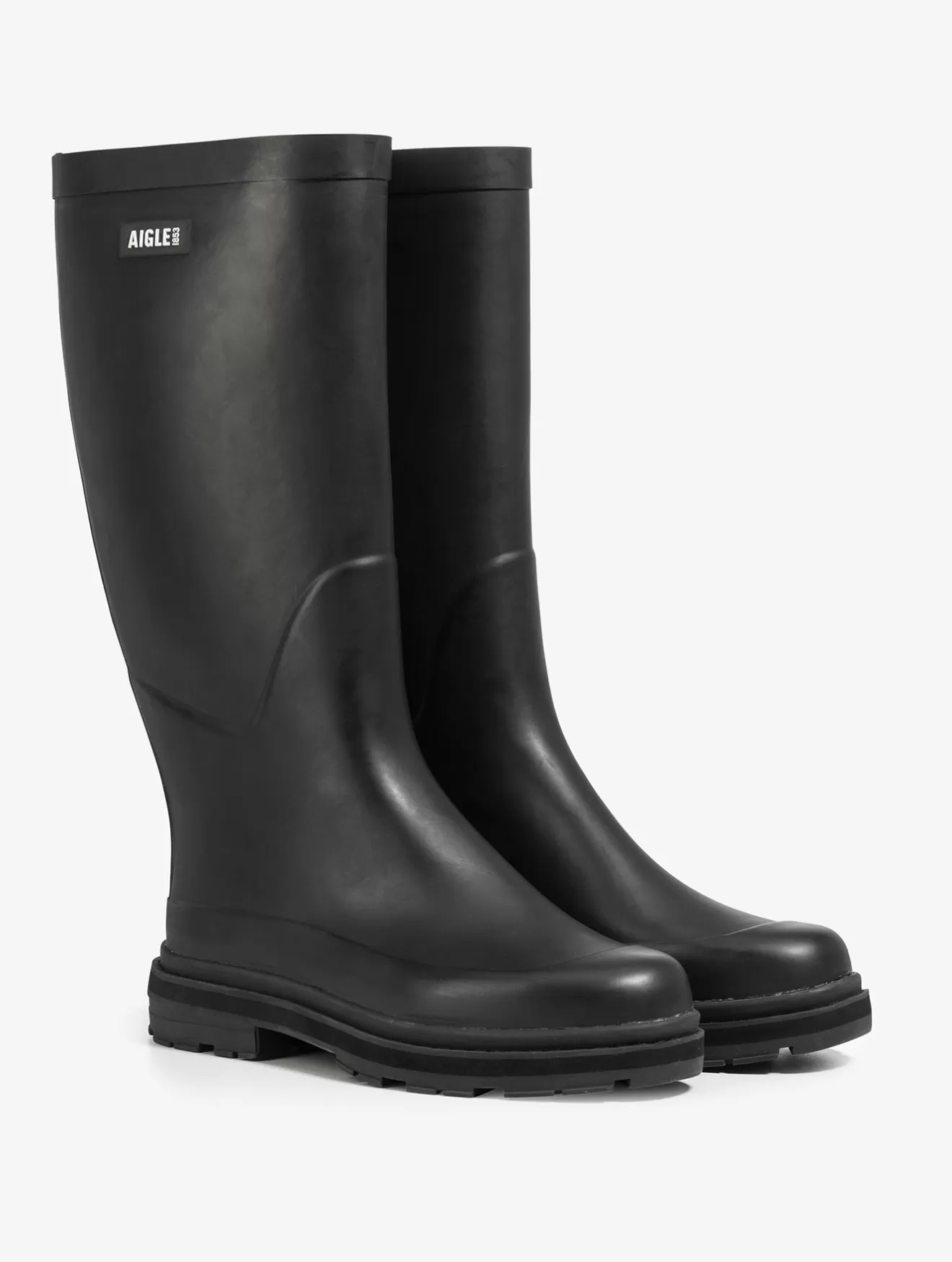 Clearance Aigle Botte De Pluie Hybride Pour Homme , Pour Un Style A Toute Epreuve. Noir