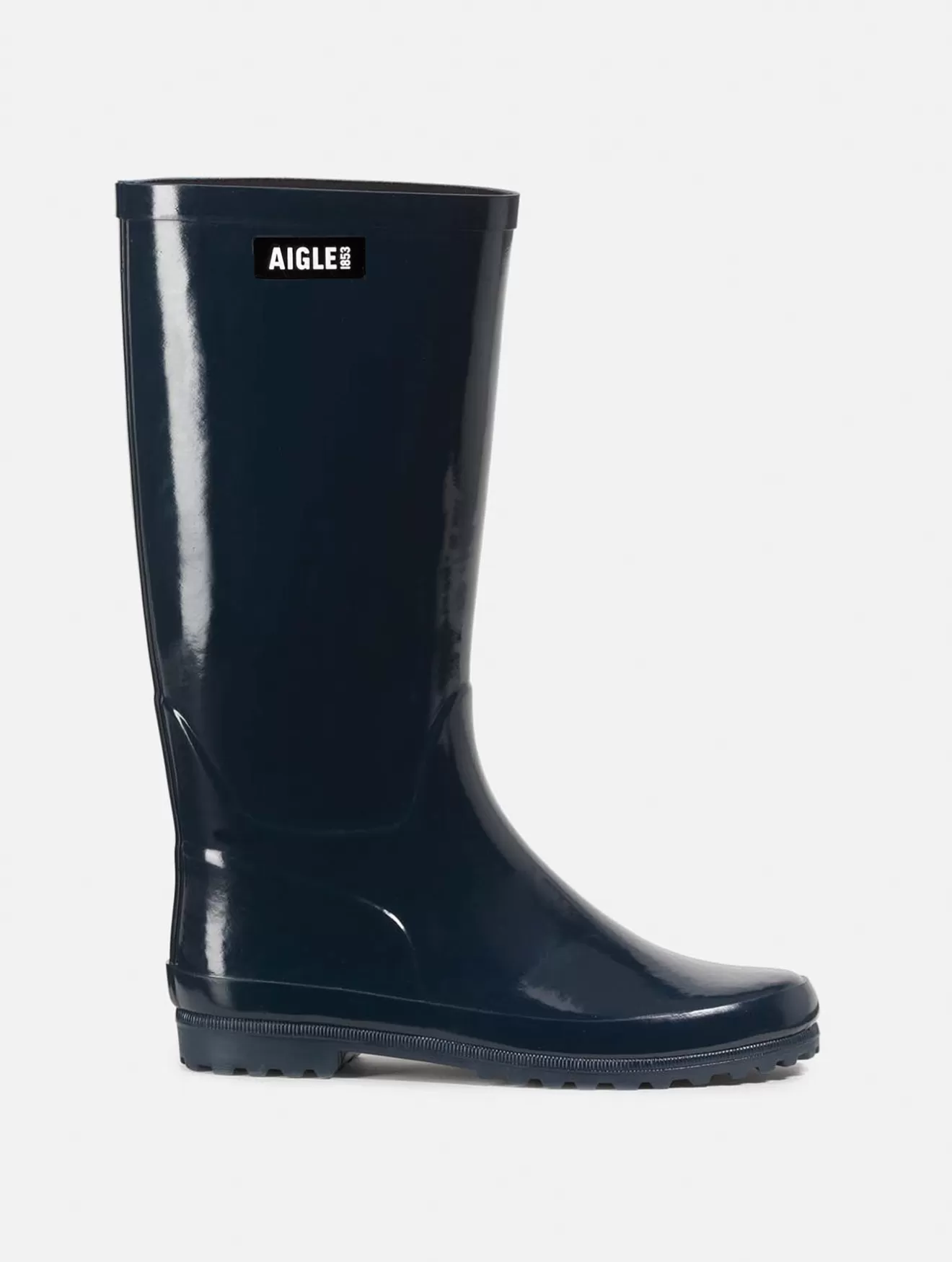 Online Aigle Botte De Pluie Vernie. Marine