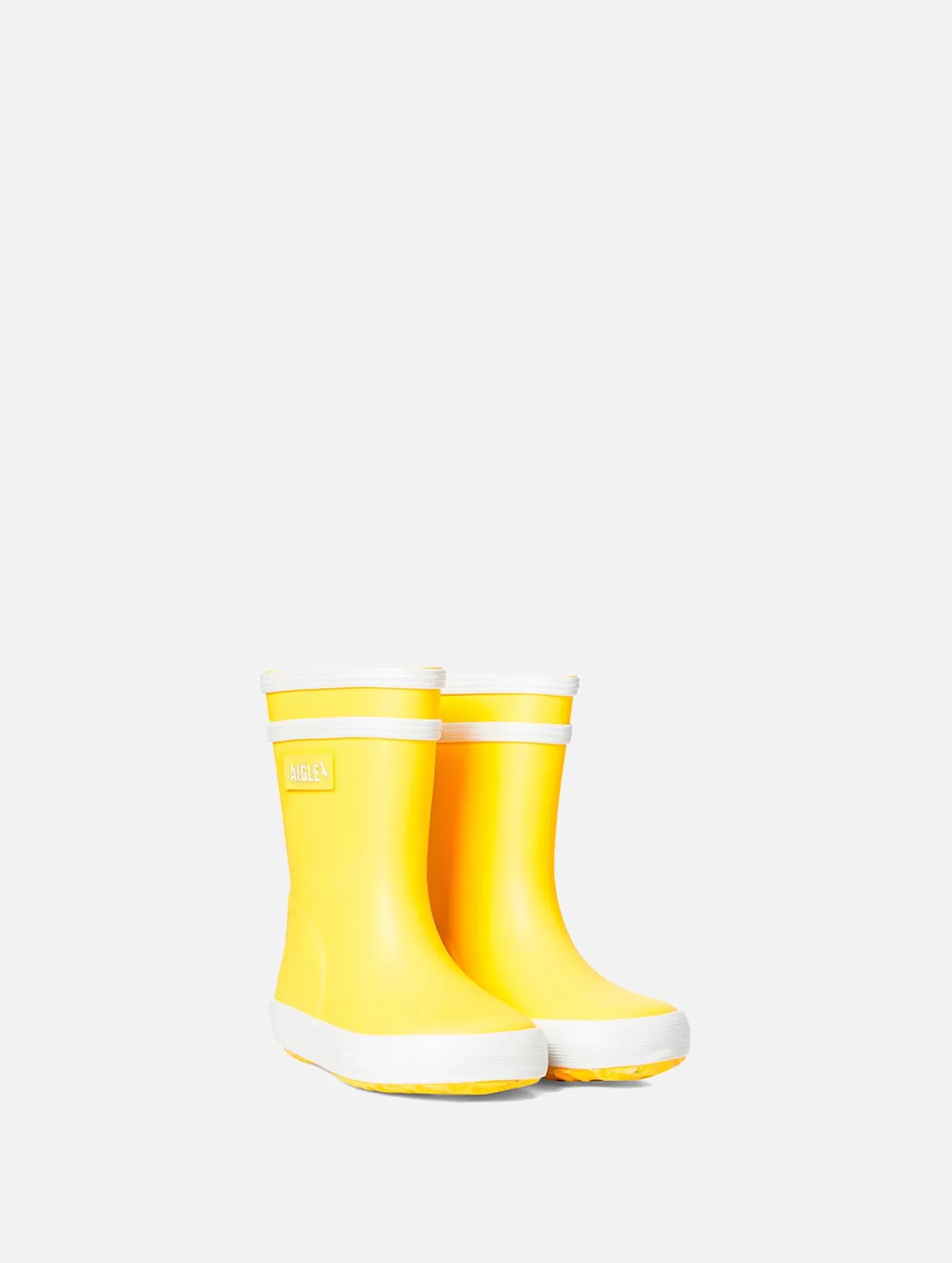 Clearance Aigle Botte Iconique Des Premiers Pas. Jaune New