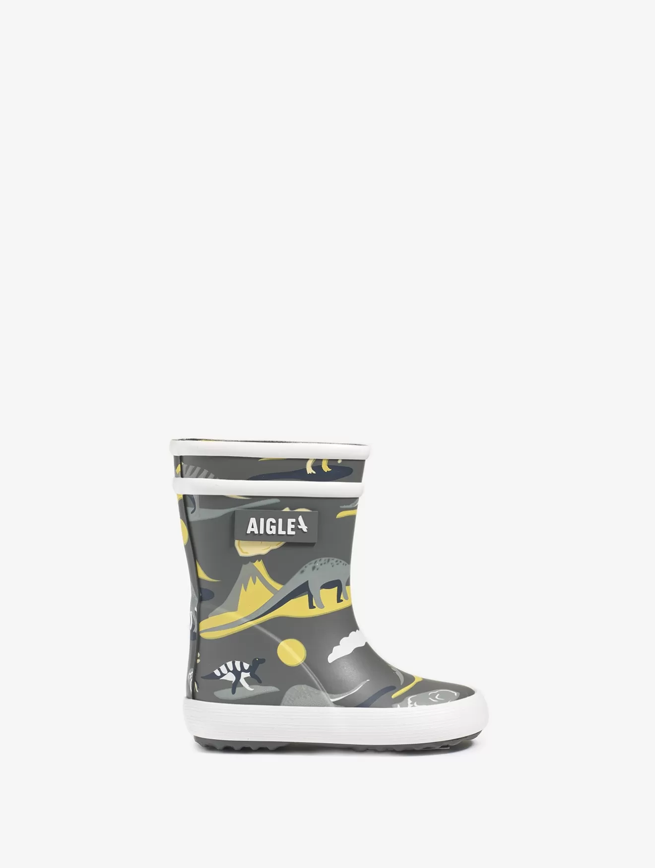 New Aigle Botte Iconique Des Premiers Pas, En Version Imprimee. Dino
