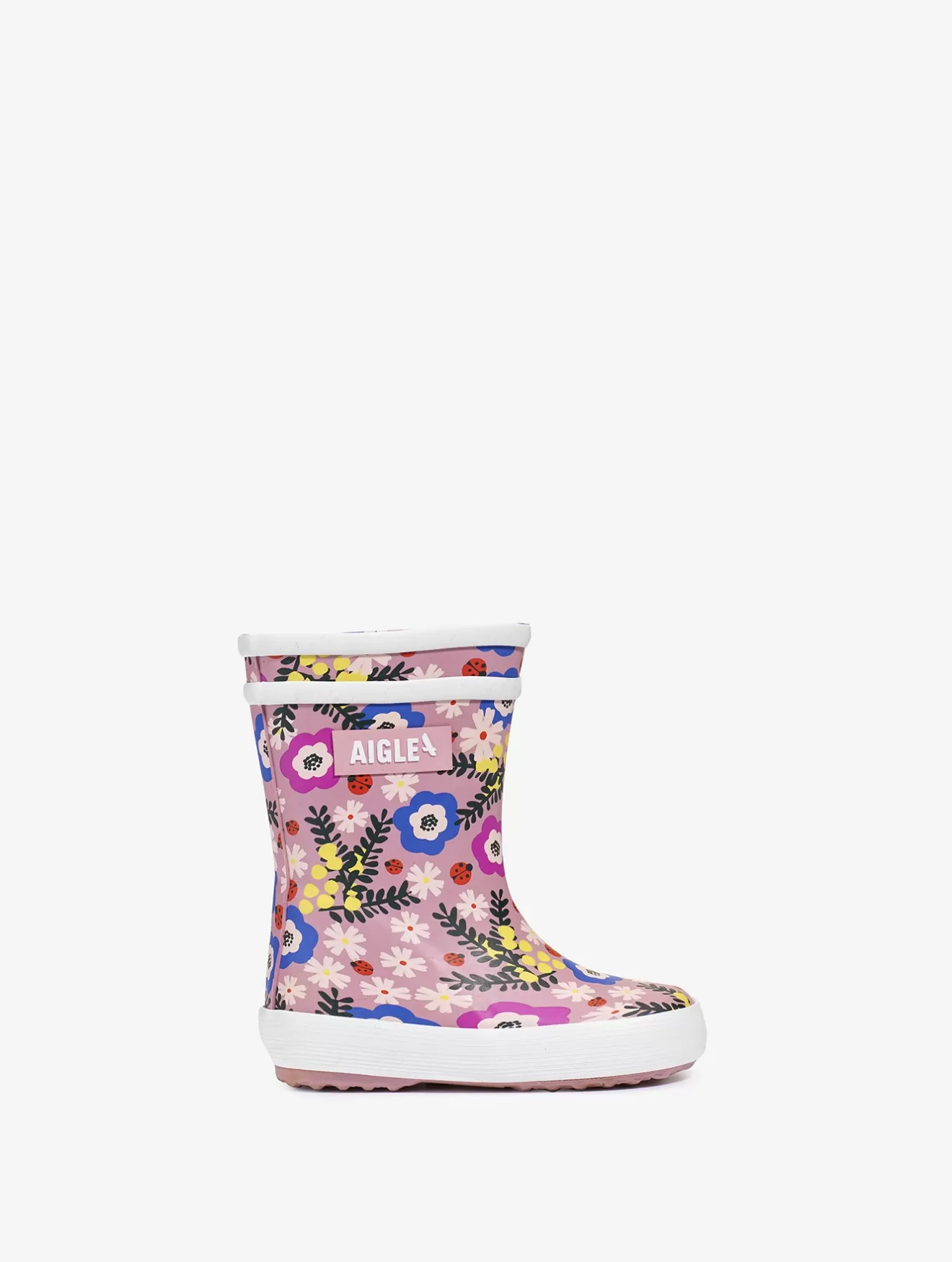 New Aigle Botte Iconique Des Premiers Pas, En Version Imprimee. Flower Power