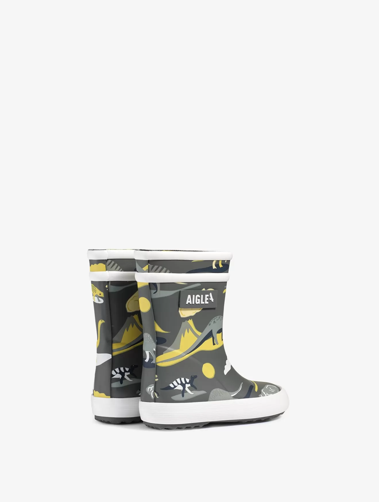 New Aigle Botte Iconique Des Premiers Pas, En Version Imprimee. Dino