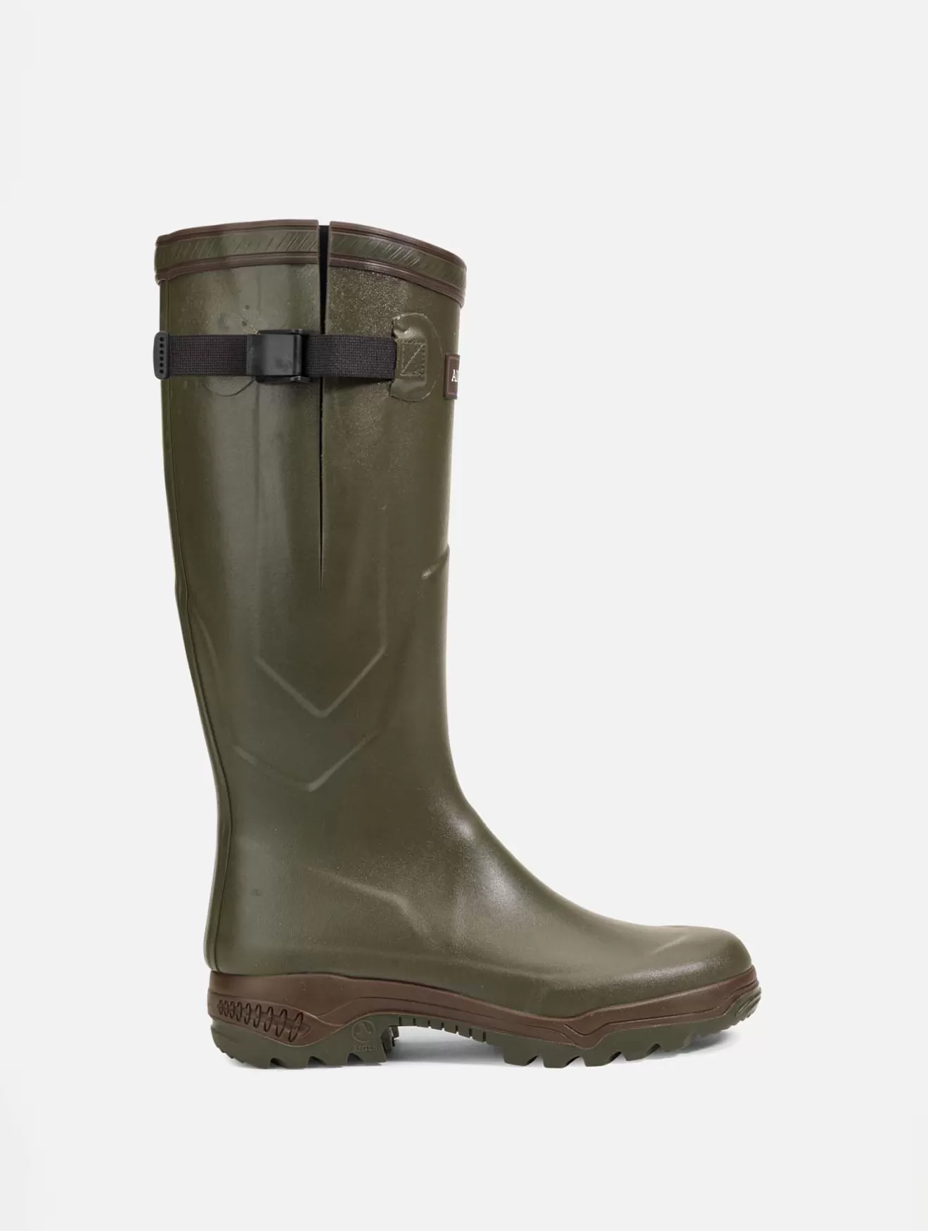 Outlet Aigle Bottes Anti-Fatigue Adaptees A Tous Les Mollets Made In France Kaki