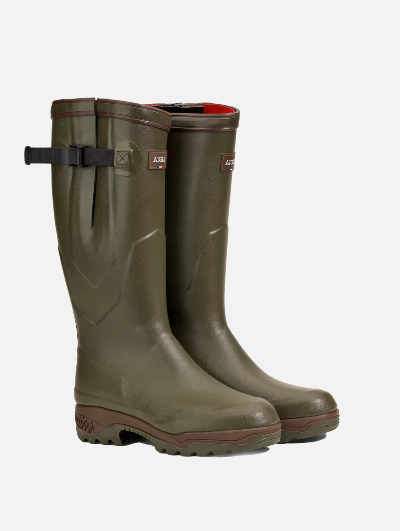 Clearance Aigle Bottes Anti-Fatigue Contre Le Froid Made In France Kaki