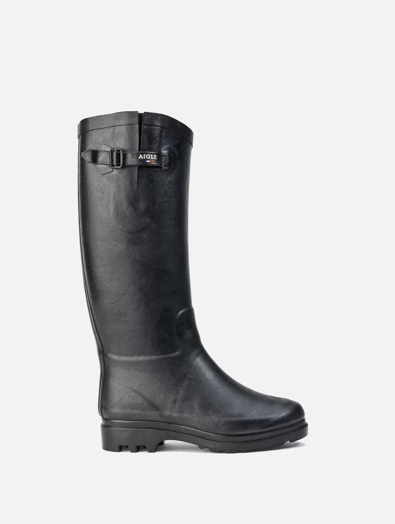 Best Sale Aigle Bottes De Pluie Fourrees Made In France Noir