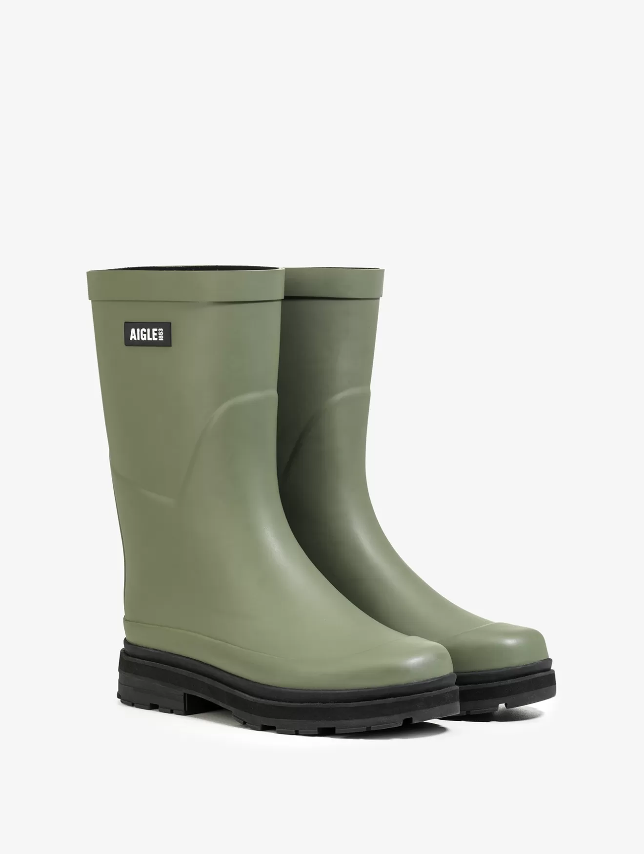 Clearance Aigle Bottillon De Pluie Hybride Pour Femme, Pour Un Style A Toute Epreuve. Olivine