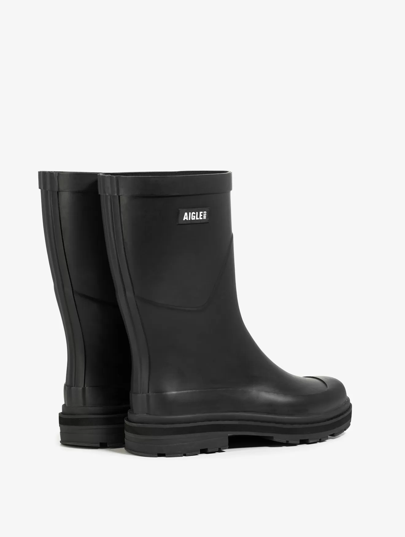 Flash Sale Aigle Bottillon De Pluie Hybride Pour Homme, Pour Un Style A Toute Epreuve. Noir