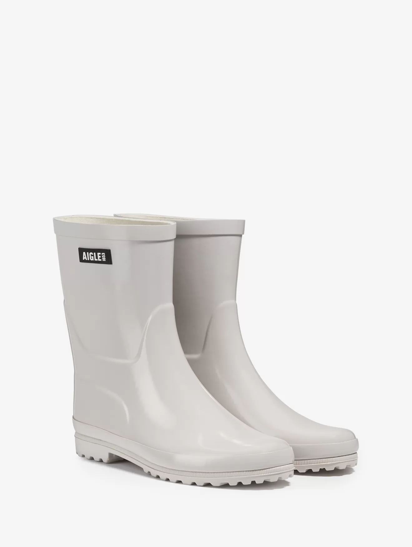 Online Aigle Bottillon De Pluie Verni. Sable