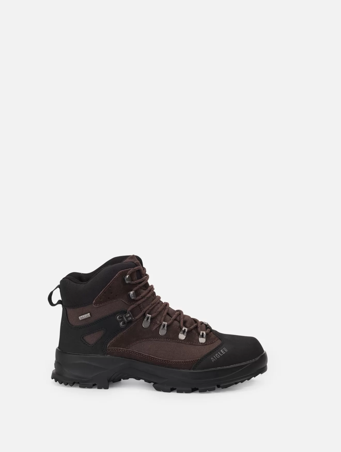 Shop Aigle Chaussure Montante Mtd Impermeable Et Respirante. Darkbrown