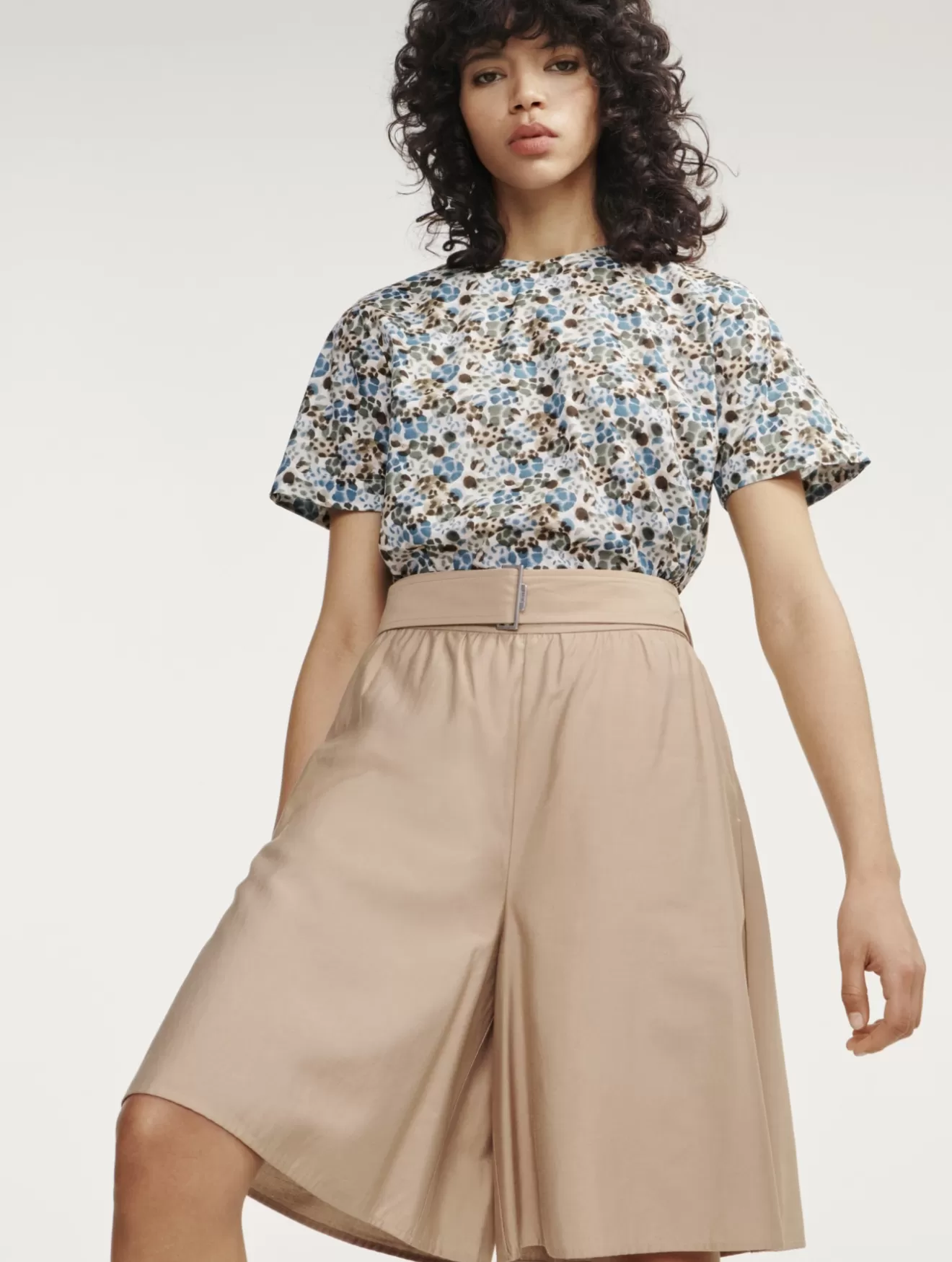Hot Aigle Jupe Culotte Fluide Osier