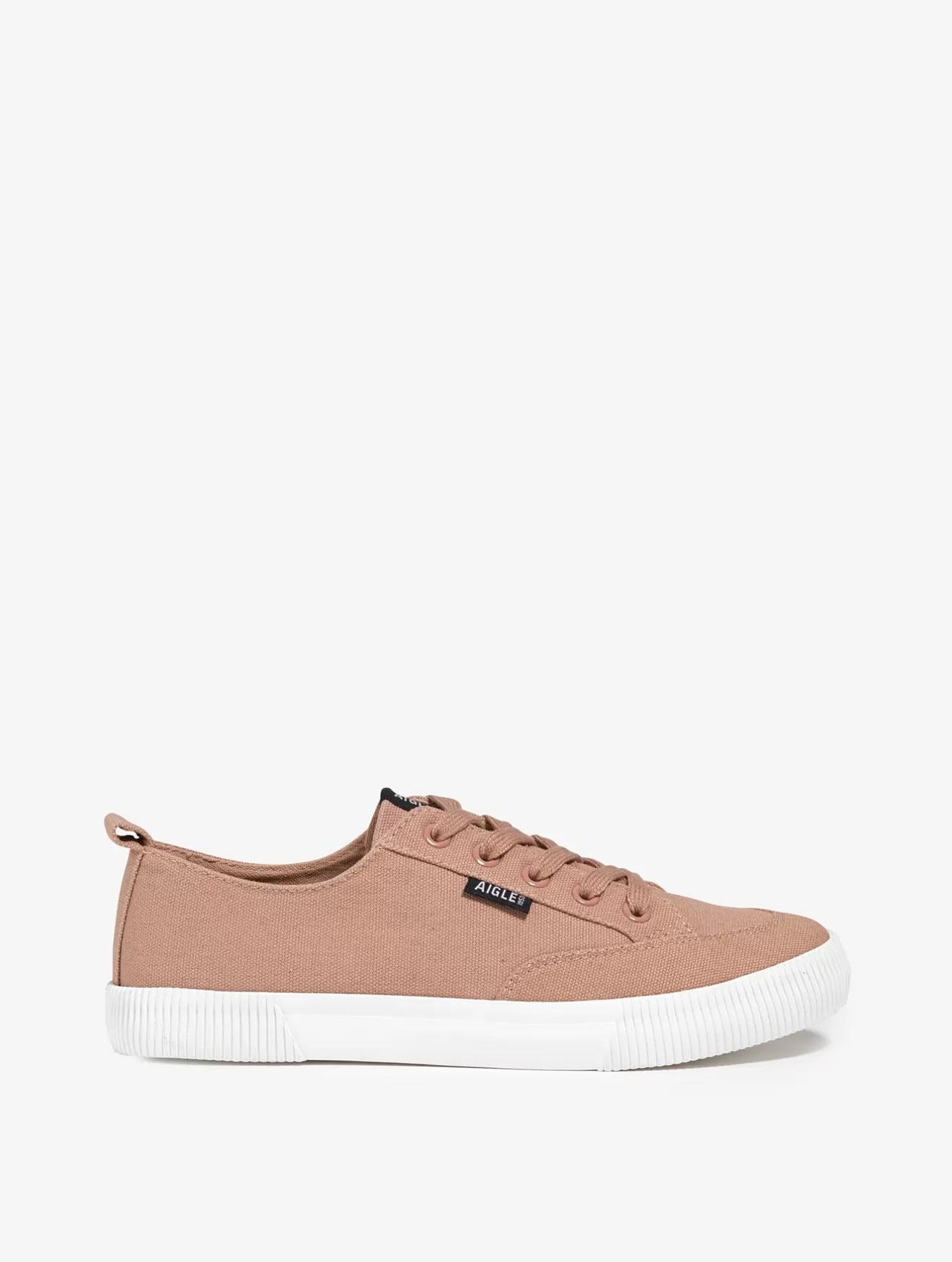 Discount Aigle La Sneaker En Toile Indemodable. Misty Rose