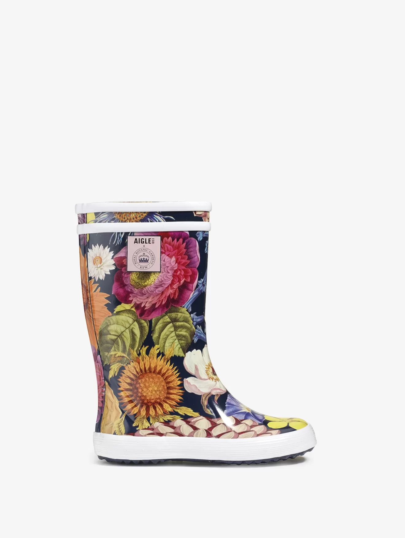 Store Aigle L'Iconique Botte Enfant, En Version Imprimee. Kew Multibloom