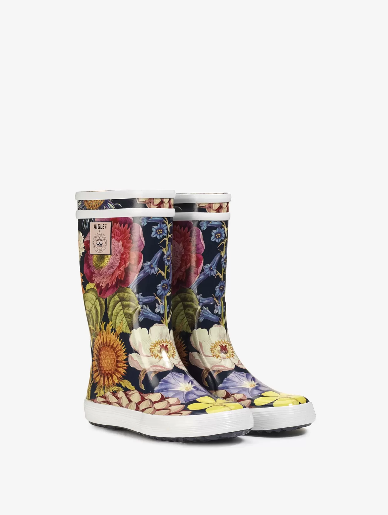 Store Aigle L'Iconique Botte Enfant, En Version Imprimee. Kew Multibloom