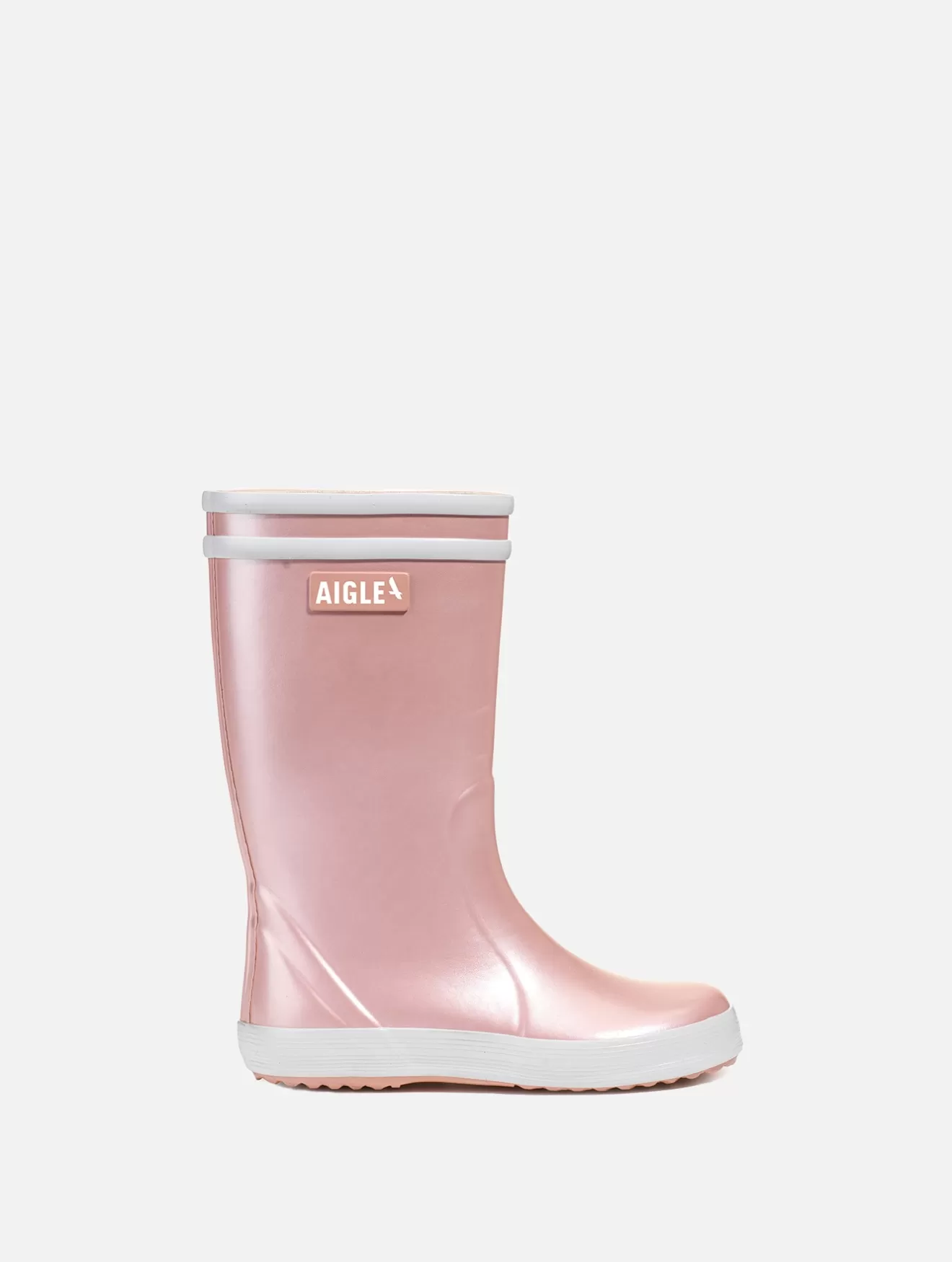Fashion Aigle L'Iconique Botte Enfant, En Version Irisee. Perle