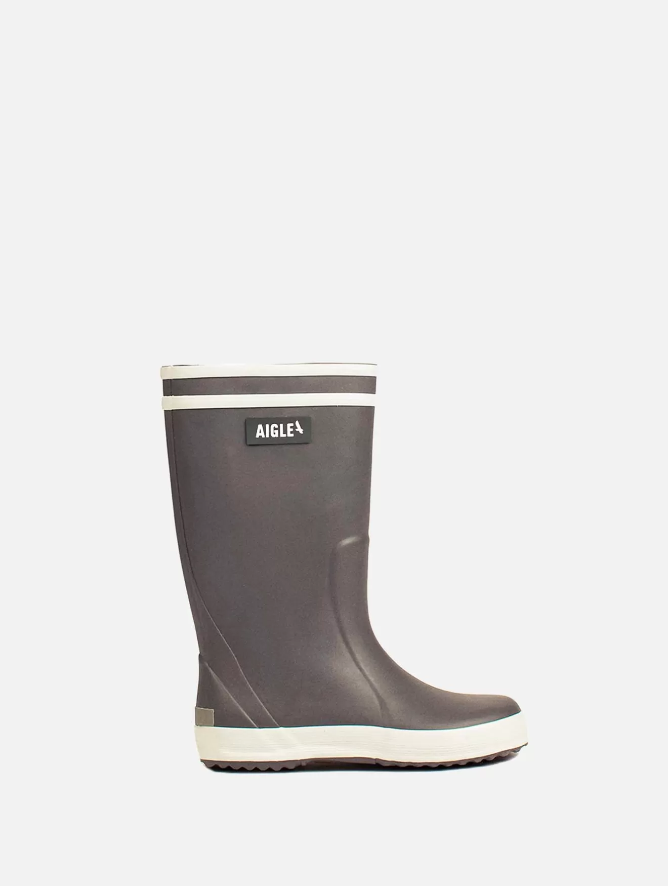 New Aigle L'Iconique Botte Pour Enfant. Charcoal