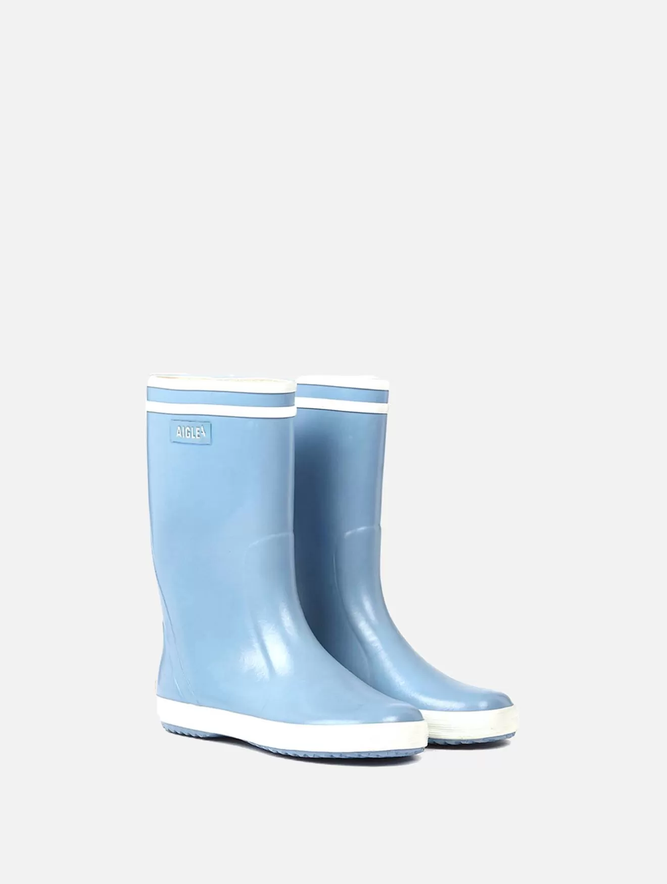 Cheap Aigle L'Iconique Botte Pour Enfant. Bleu Ciel