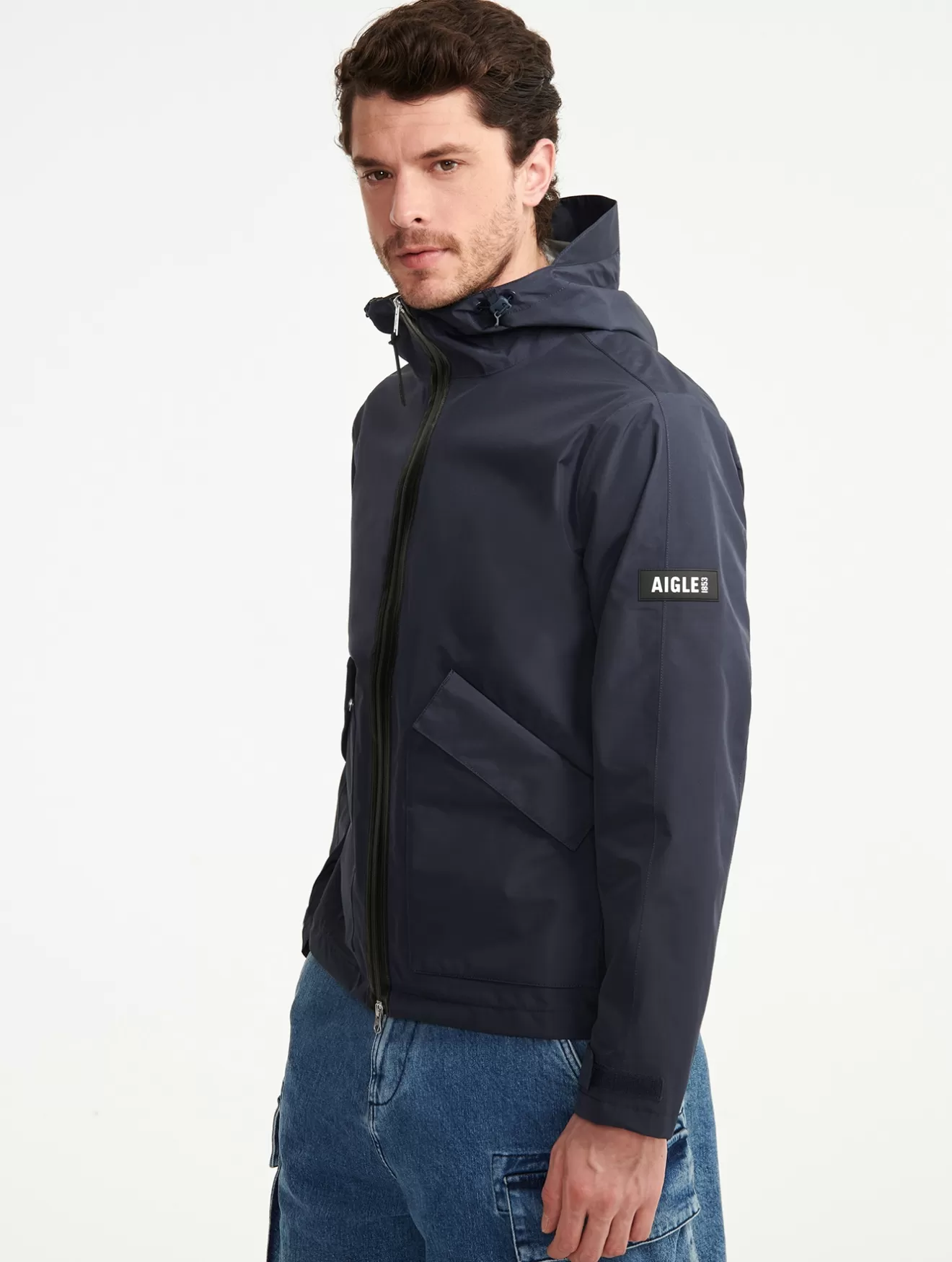 Store Aigle Parka Courte Goretex Pour Homme Empire I