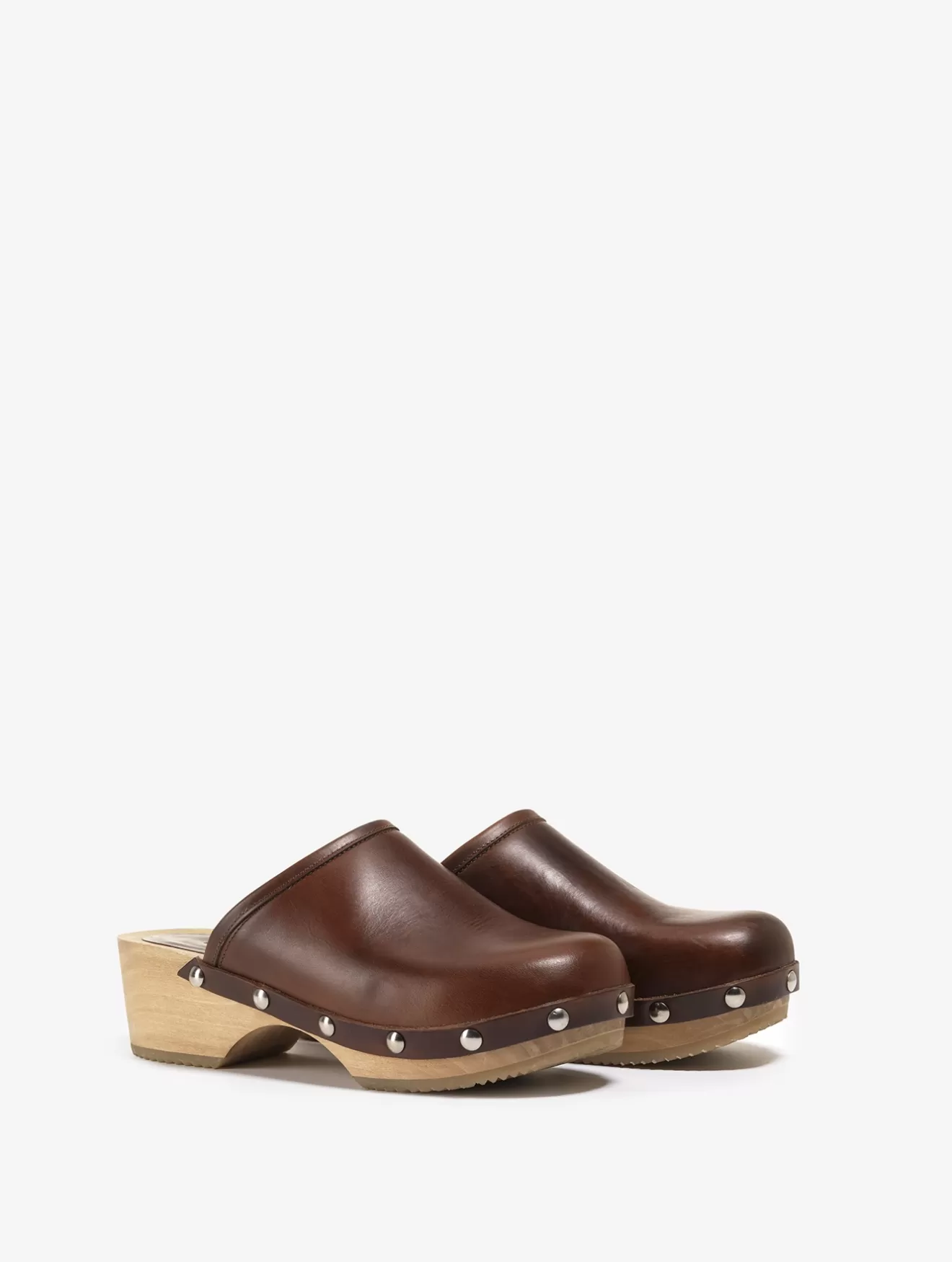 Shop Aigle Sabot En Bois Et Cuir, Tendance Et Conforable Bourbon