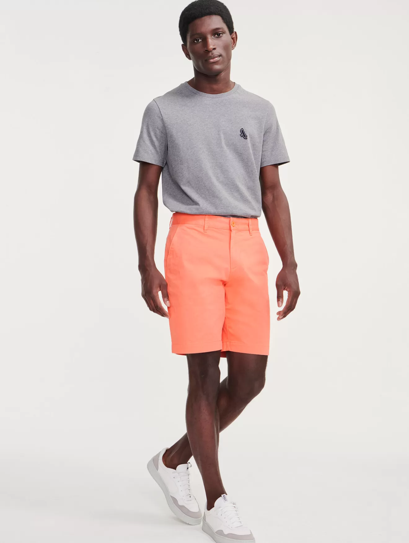 Clearance Aigle Short Chino Abricot