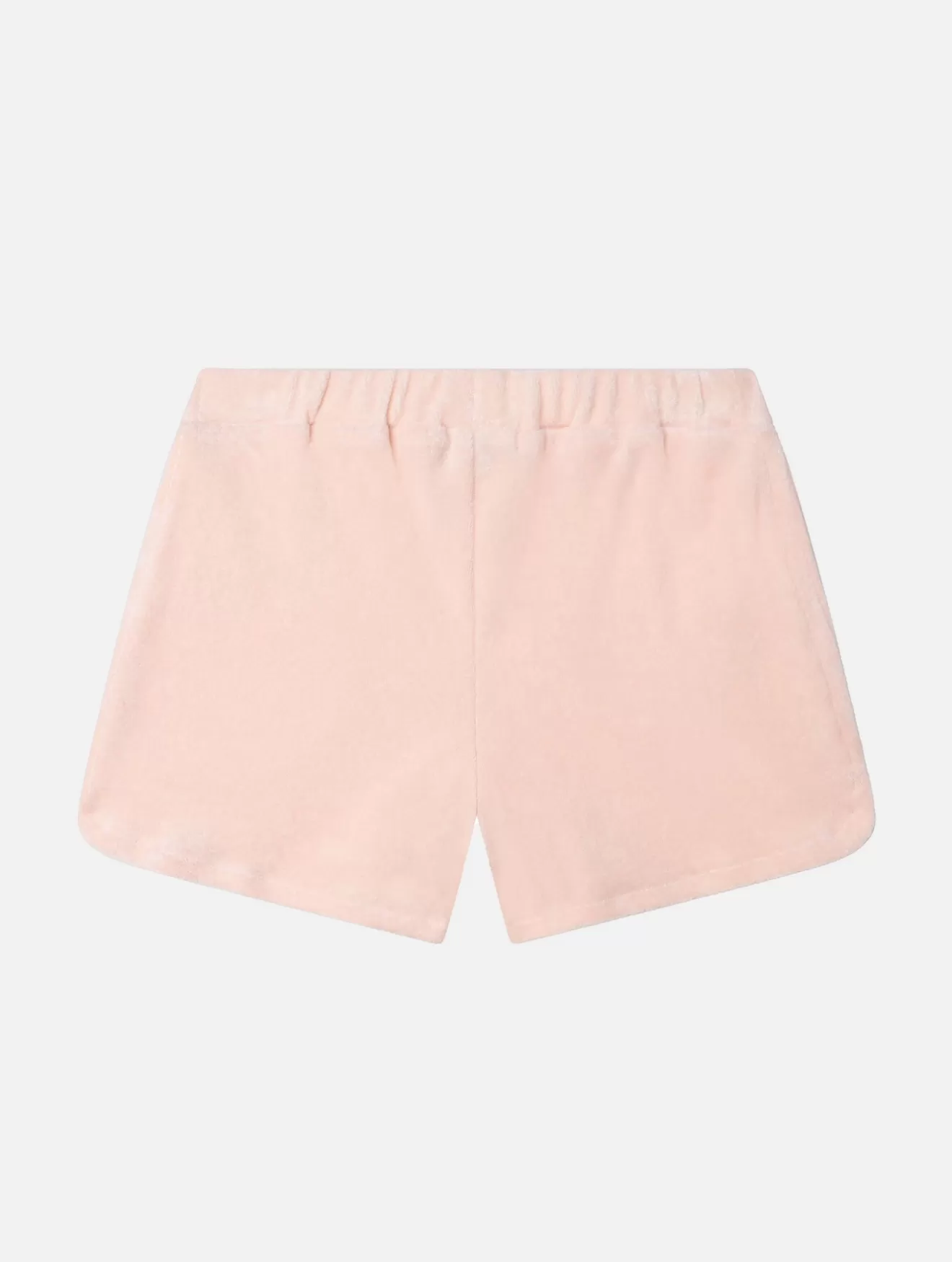 Outlet Aigle Short En Tissu Eponge Rose Givree