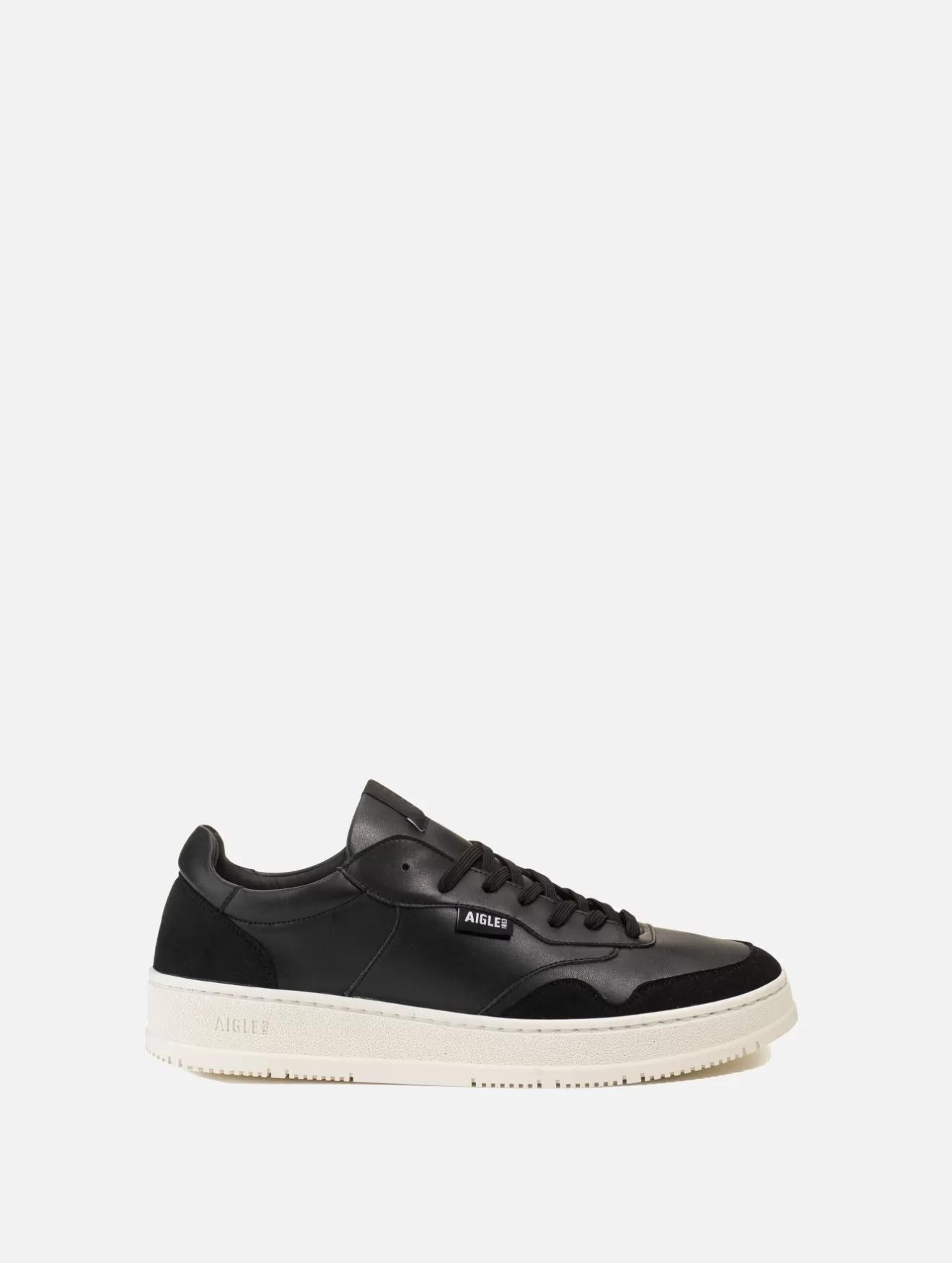 Hot Aigle Sneaker Eco-Responsable, En Faux Cuir Sur Le Dessus Et Fibre De Bamboo Pour La Doublure Noir