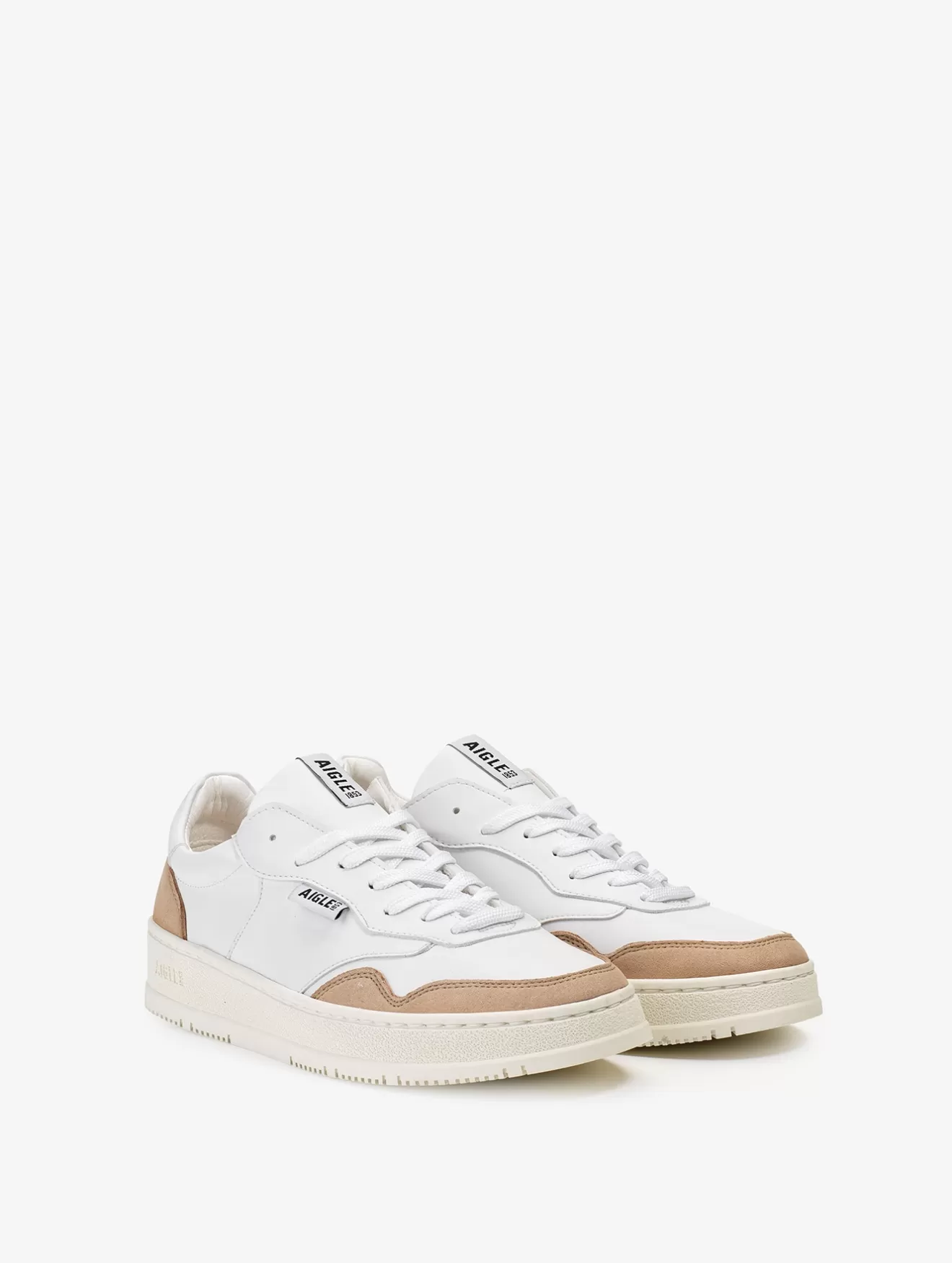 Hot Aigle Sneaker Eco-Responsable, En Faux Cuir Sur Le Dessus Et Fibre De Bamboo Pour La Doublure Misty Rose