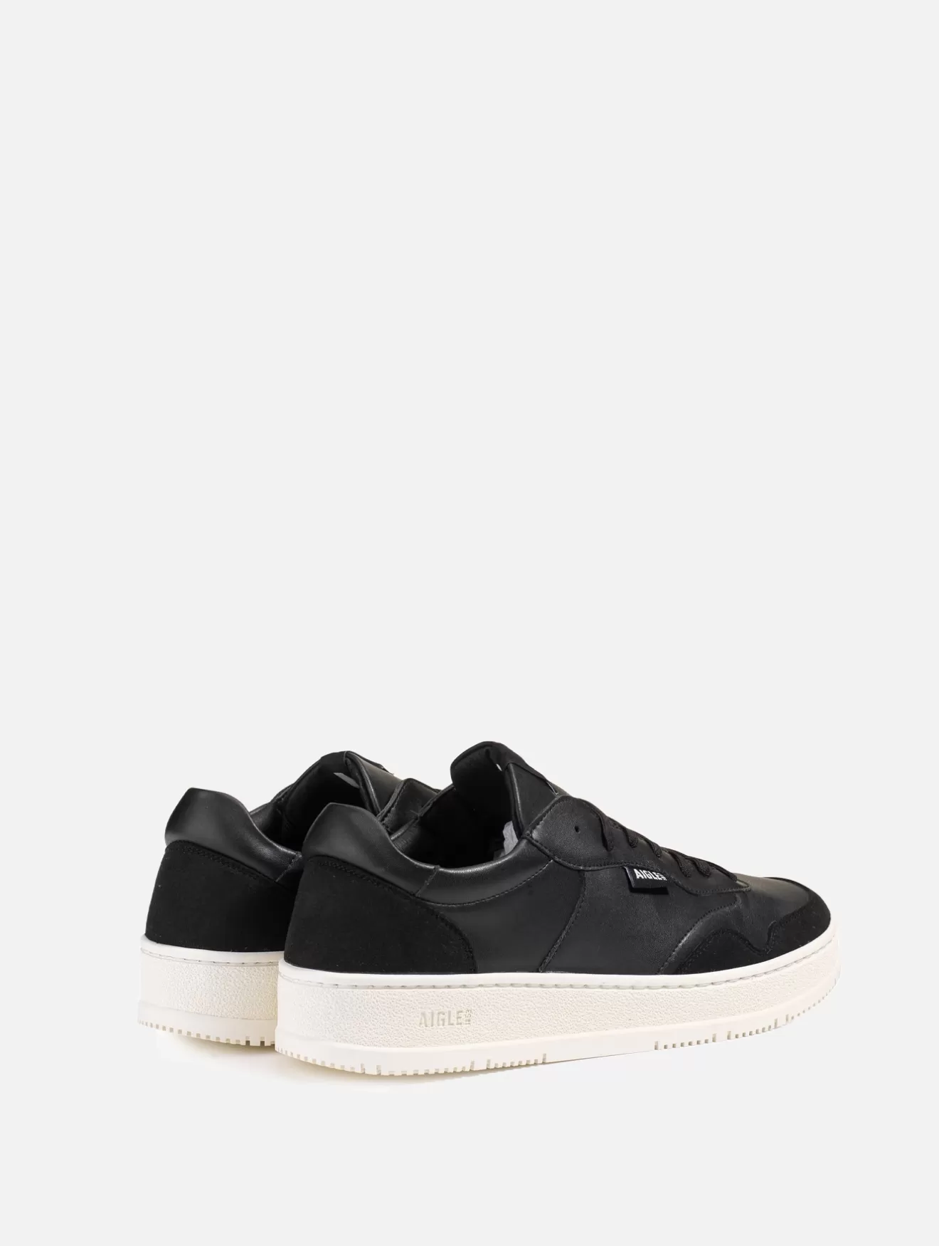 Hot Aigle Sneaker Eco-Responsable, En Faux Cuir Sur Le Dessus Et Fibre De Bamboo Pour La Doublure Noir