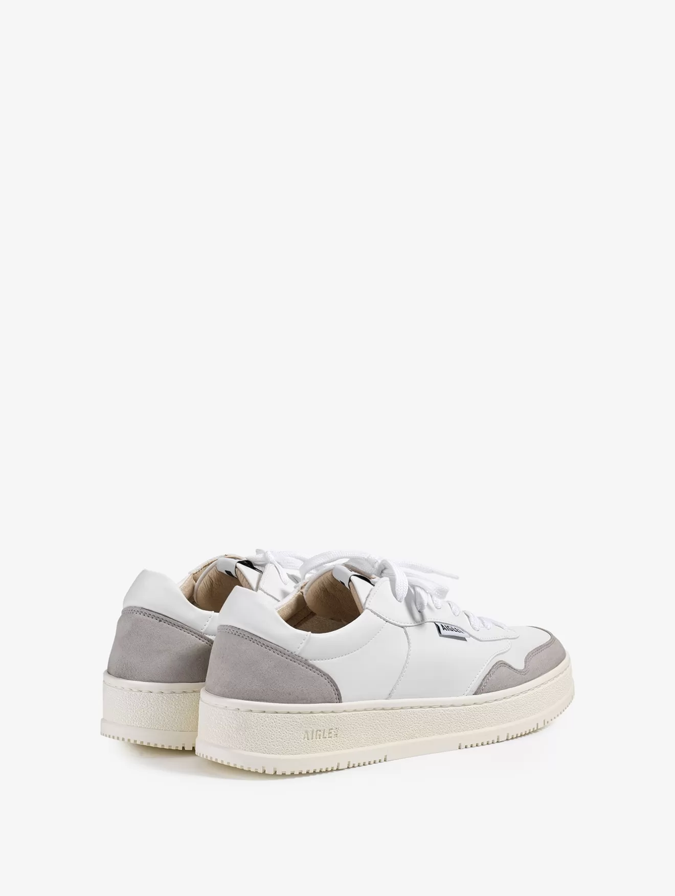Discount Aigle Sneaker Eco-Responsable, En Faux Cuir Sur Le Dessus Et Fibre De Bamboo Pour La Doublure Blanc