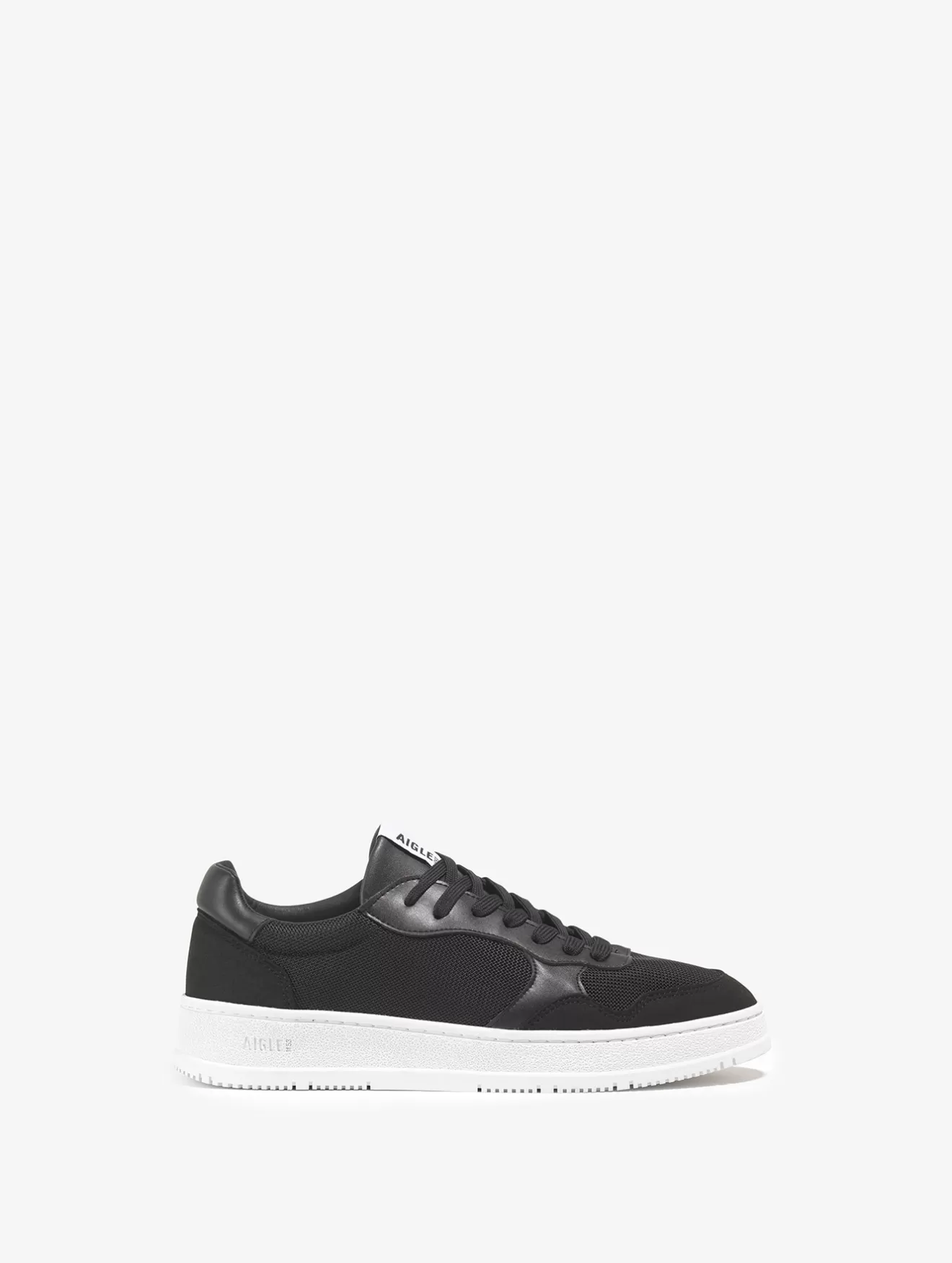 Fashion Aigle Sneaker Eco-Responsable En Mesh Recycle Noir
