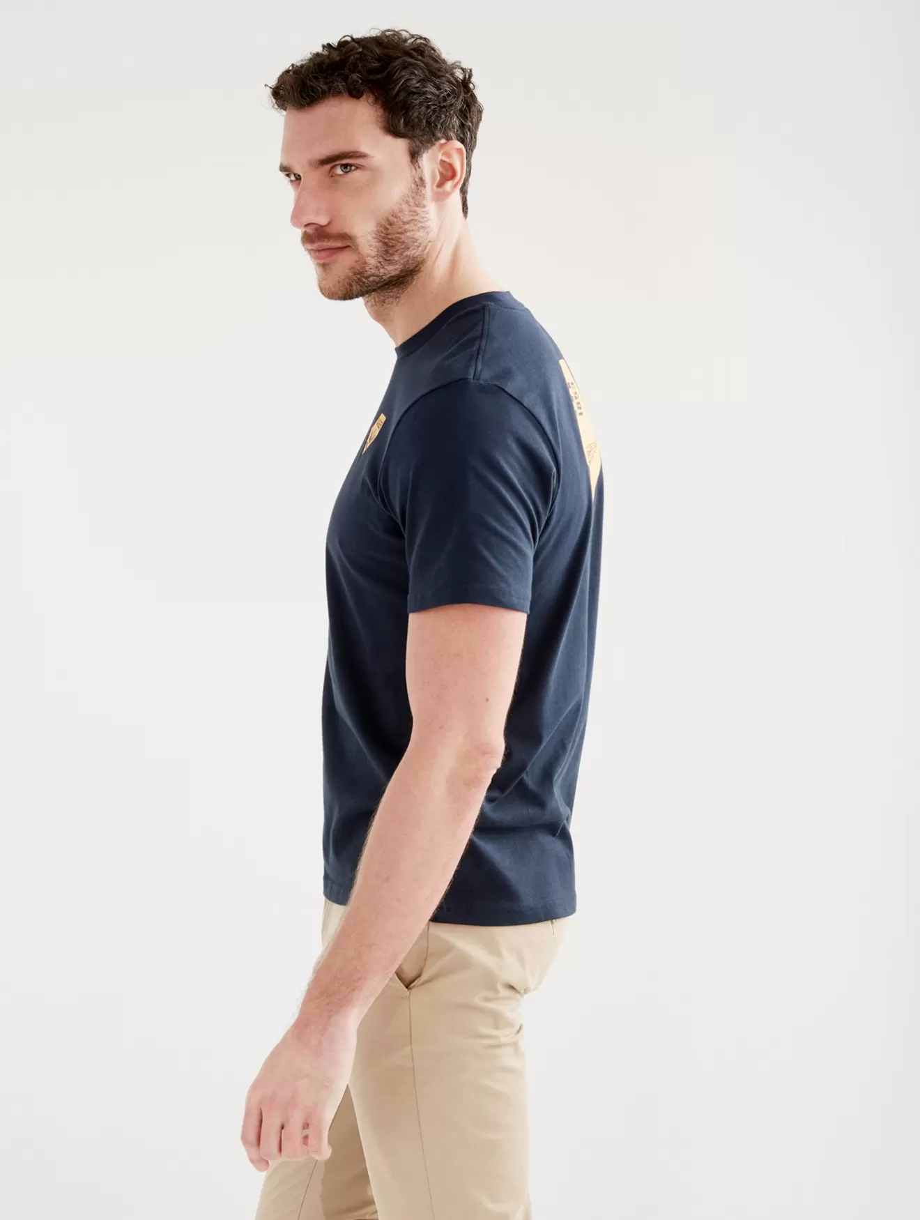 Store Aigle T Shirt Col Rond Imprime Empire