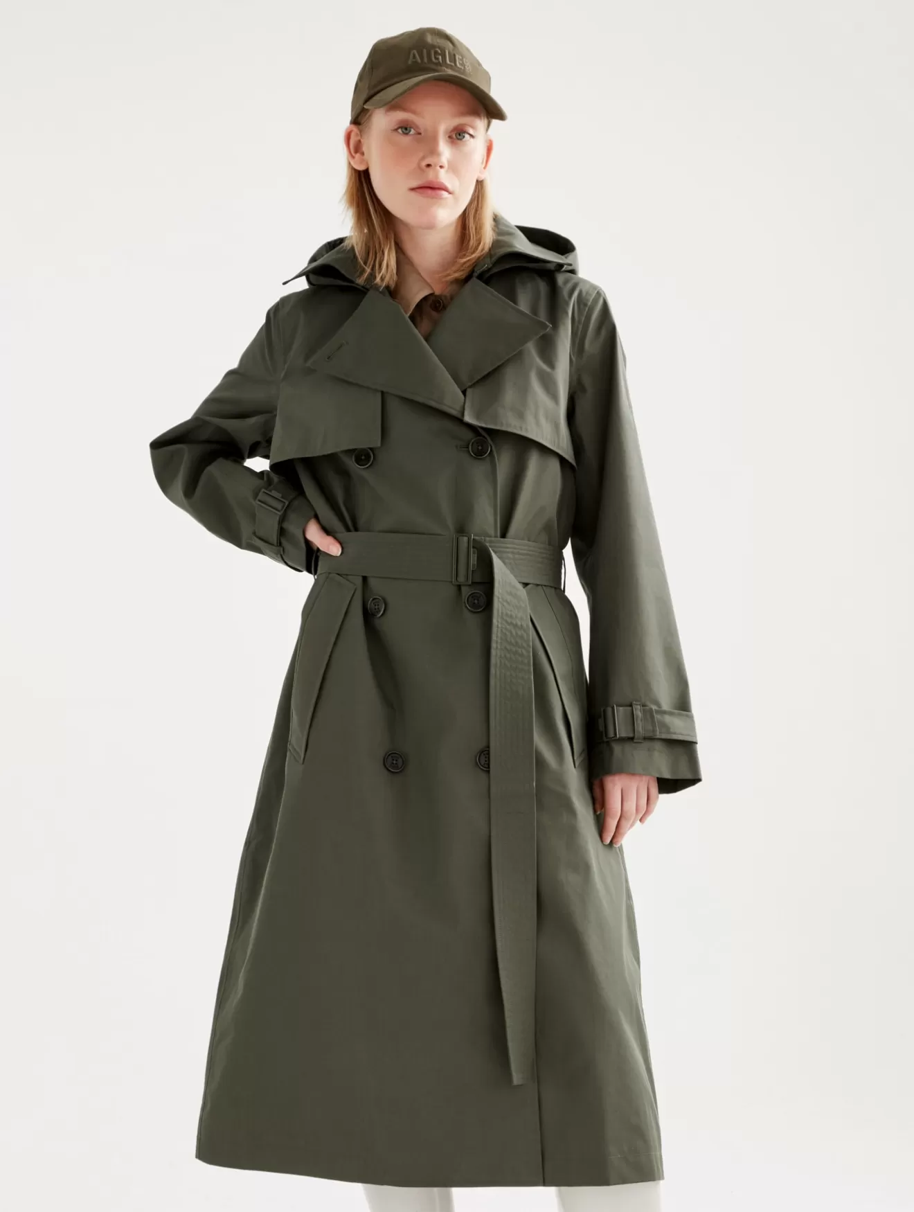 Clearance Aigle Trench Long Mtd® Avocat
