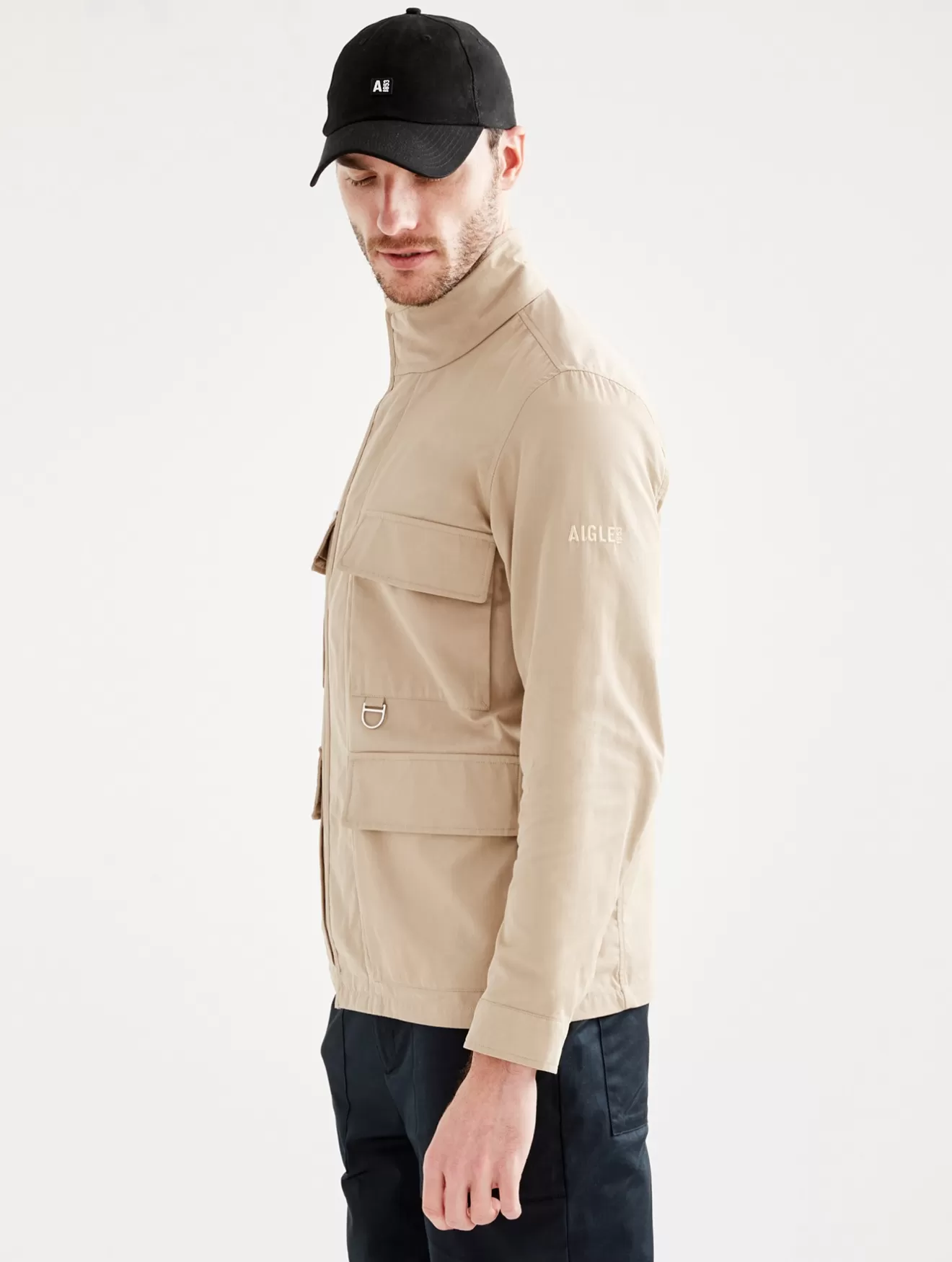 Hot Aigle Veste Saharienne Courte Osier